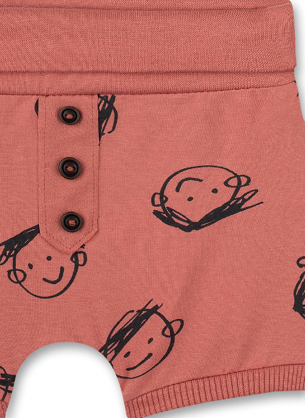 Sanetta Unisex-Shorts Rot Neueste Mode