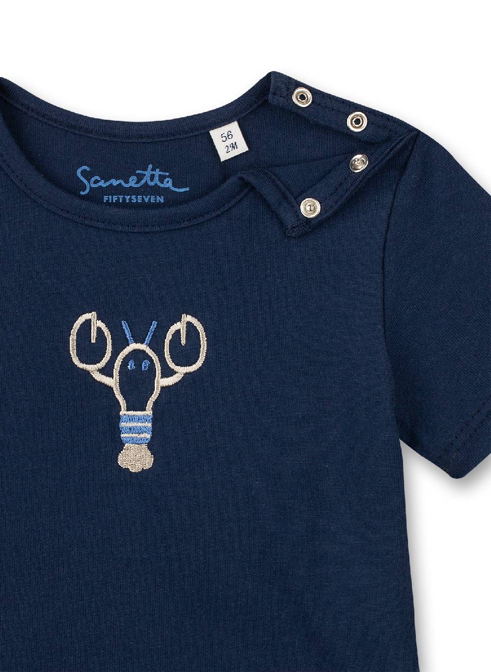 Sanetta Jungen T-Shirt Dunkelblau Little Lobster Neuheiten