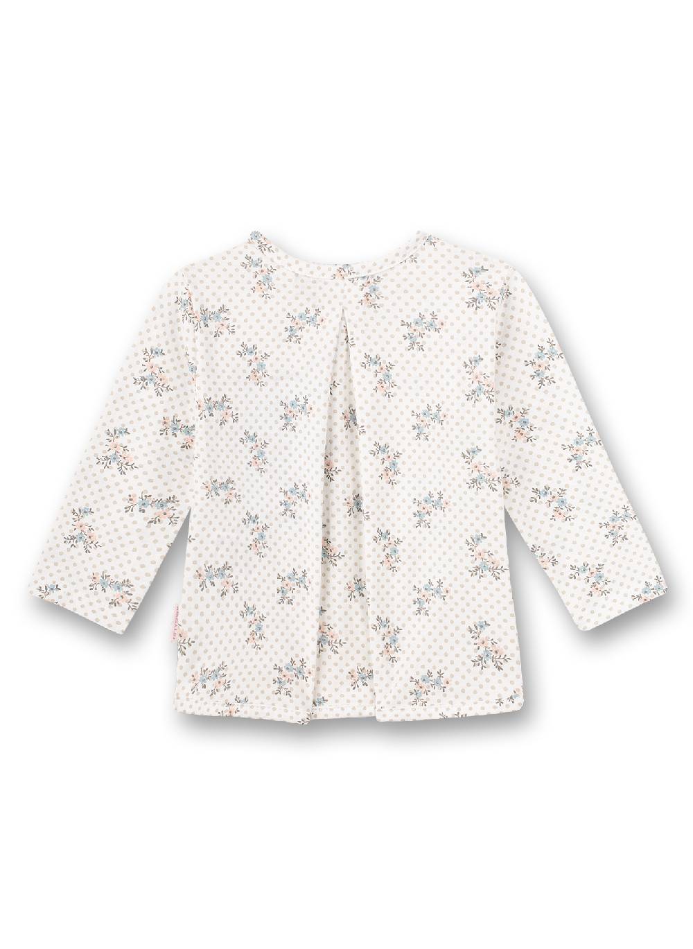 Sanetta Mädchen-Jacke Off-White Dots-Alover Fluffy Duckling Bestseller