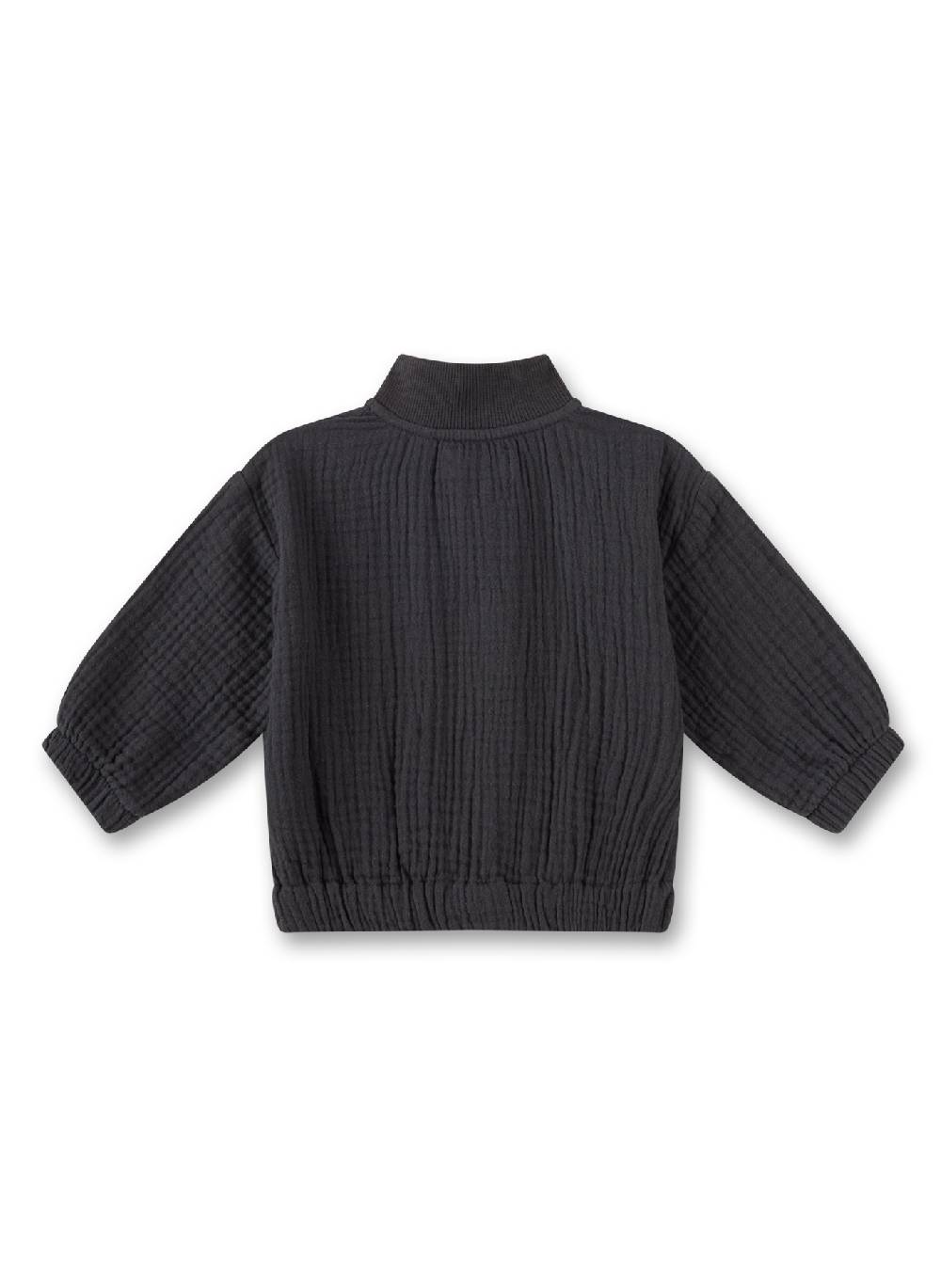 Sanetta Jungen-Jacke Grau aus Musselin VIP-Rabatte
