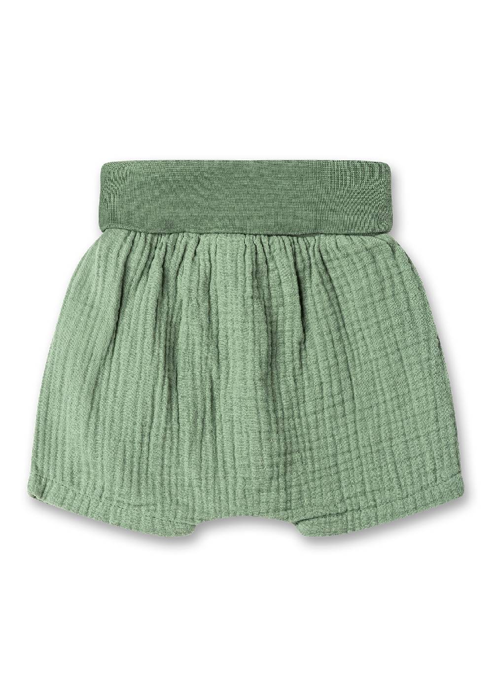 Sanetta Baby-Shorts Grün aus Musselin Neueste Stile