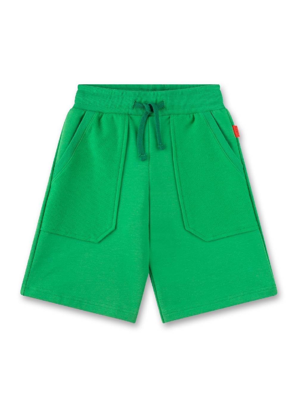 Sanetta Jungen-Sweatshorts Grün Nur für heute