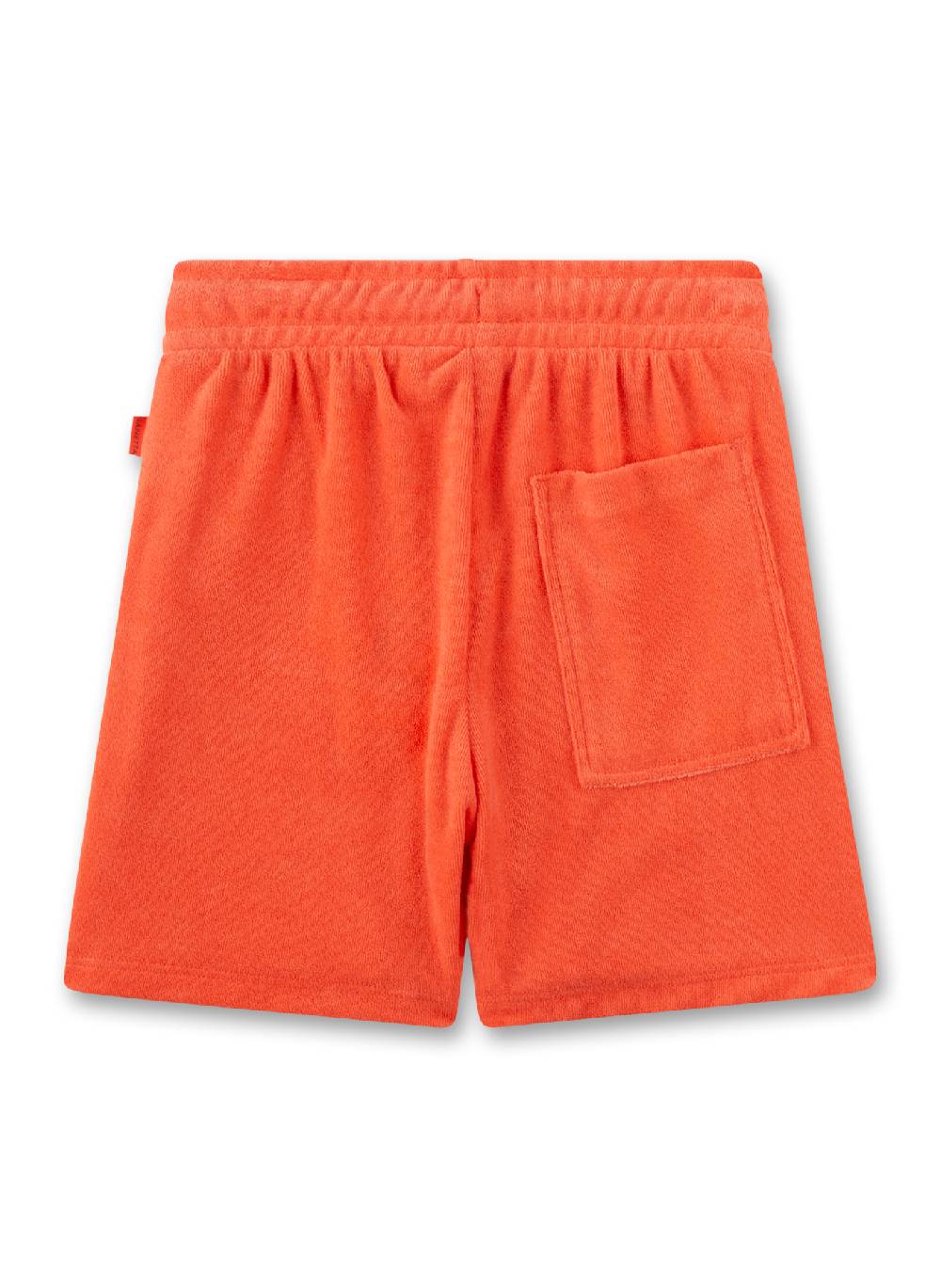 Sanetta Jungen-Shorts Orange aus Frottee Sonderangebot der Fabrik
