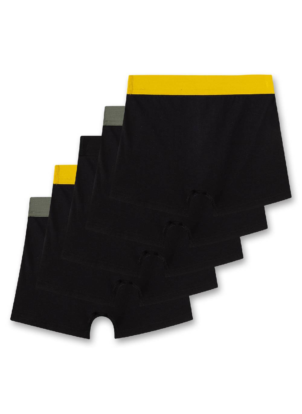 Sanetta Jungen-Hipshorts (5er-Pack) Schwarz Riesige Rabatte