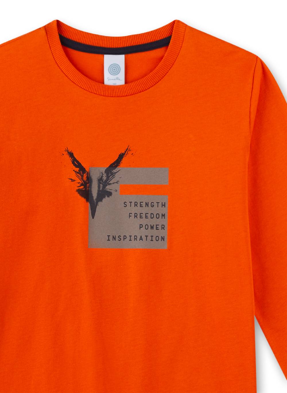 Sanetta Jungen-Schlafanzug Orange 50% Rabatt mit kostenlosem Versand