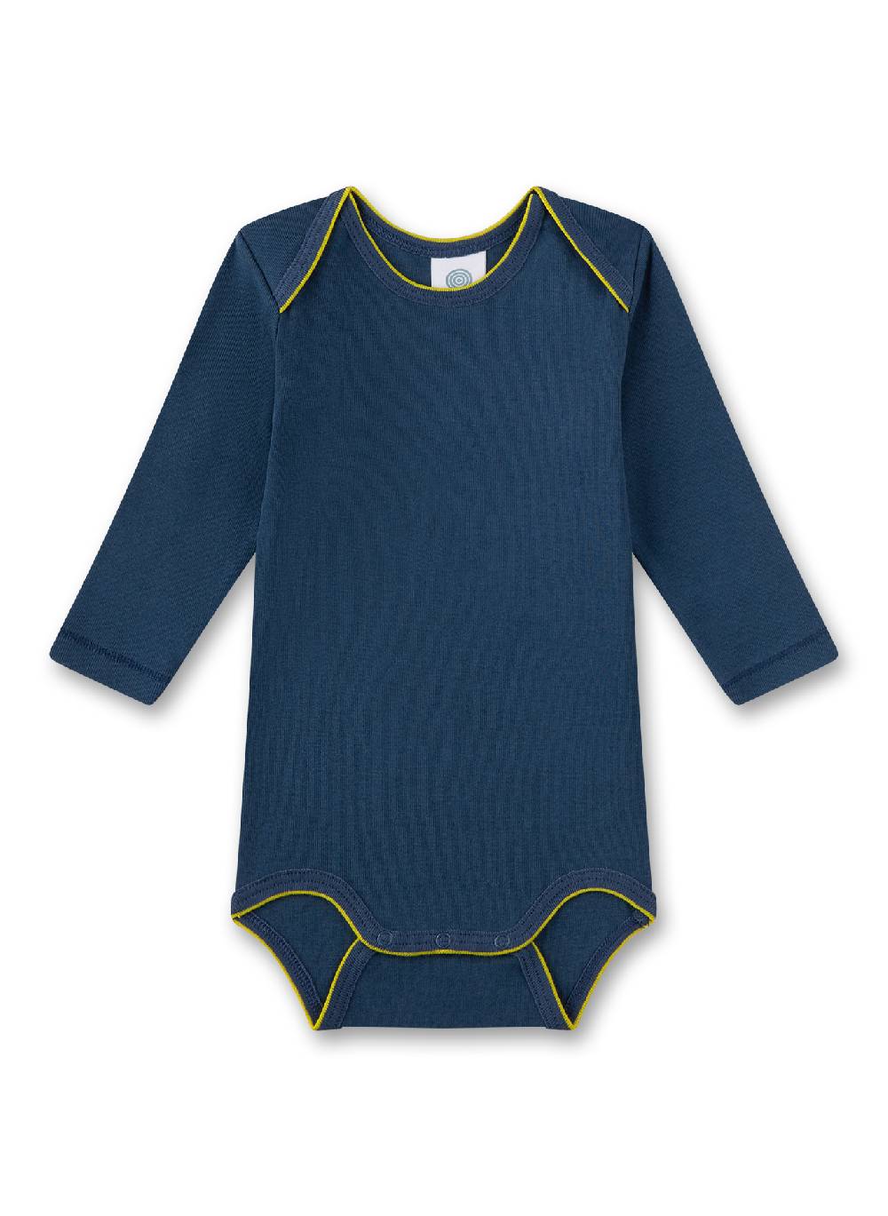Sanetta Baby-Body langarm (Doppelpack) Dunkelblau und Rot mit Biber Hotsell