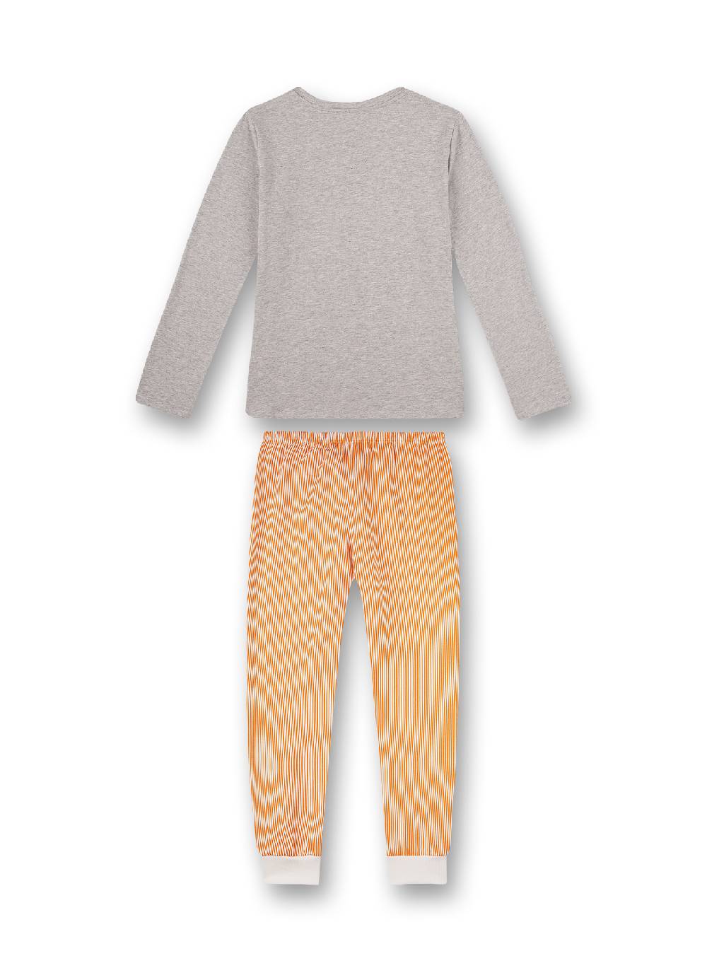 Sanetta Mädchen-Schlafanzug Graumelange Athleisure Workout Muttertagsangebot