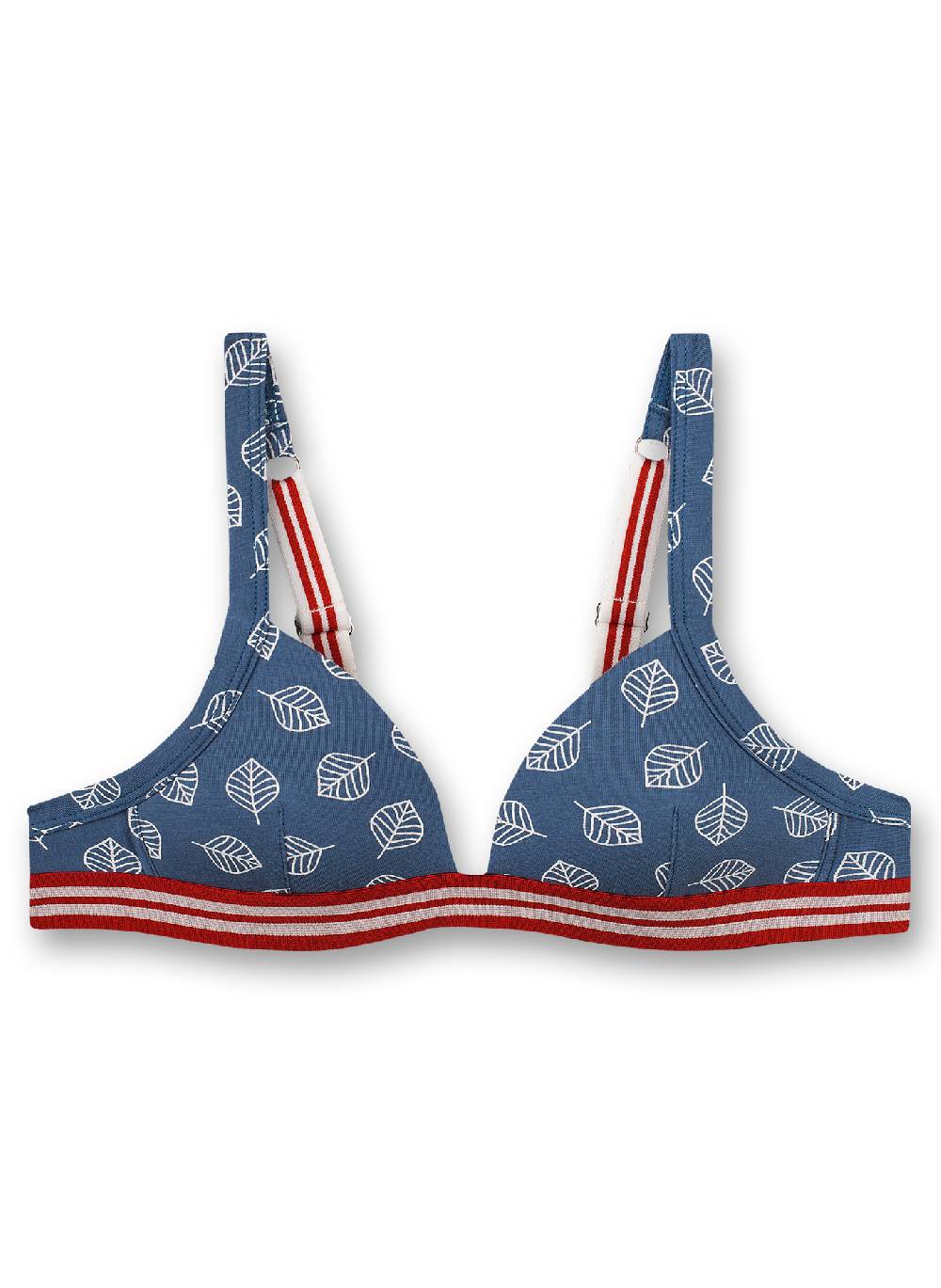 Sanetta Mädchen-Soft Cup Bra Blau Ethno Valentinstagsangebot