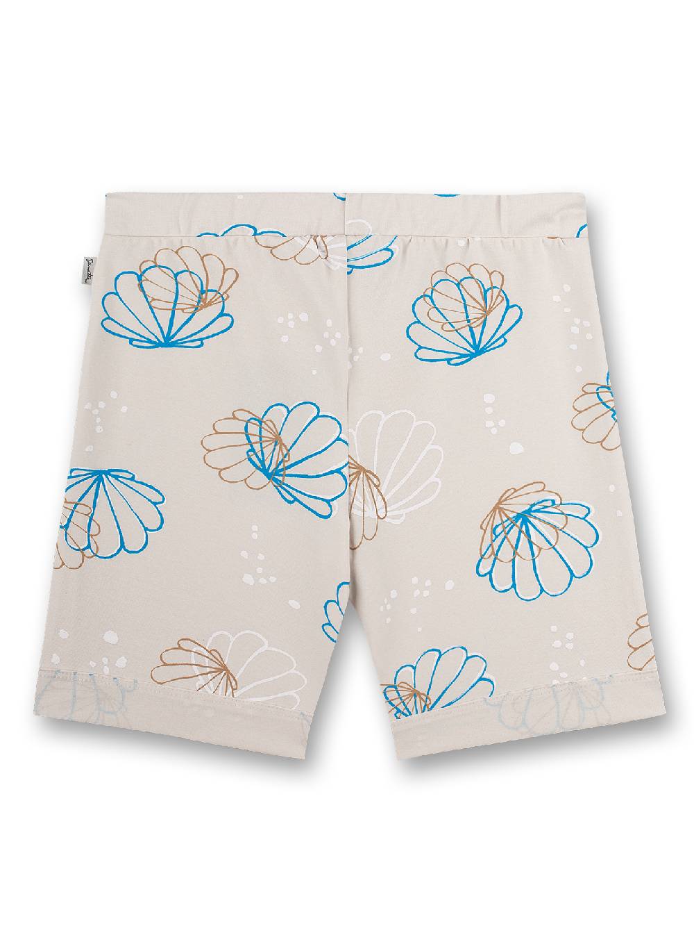 Sanetta Mädchen-Shorts Beige Muschel-Allover Mermaid Jubiläumsangebot
