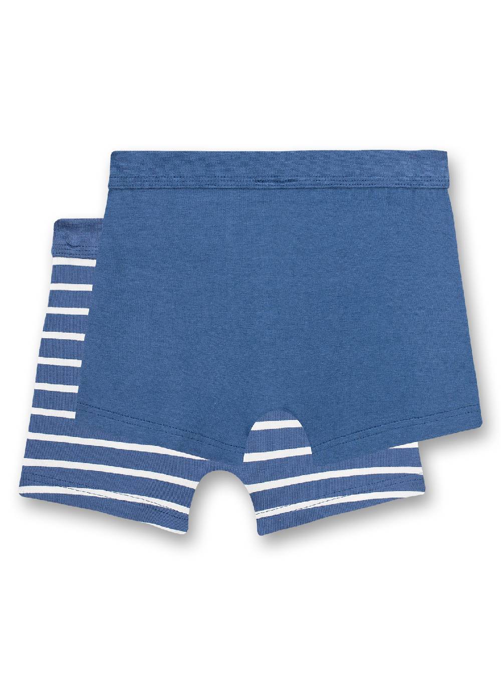 Sanetta Jungen-Shorts (Doppelpack) Blau und Blau Ringel Online Outlet