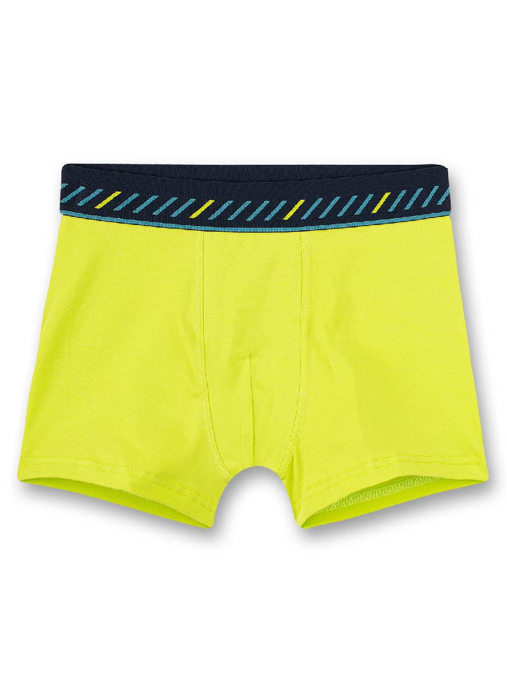 Sanetta Jungen-Shorts (Doppelpack) Graumelange und Lemon-Grün Räumungsverkauf