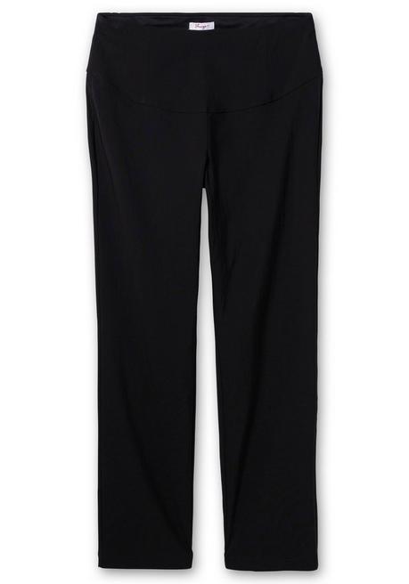 sheego Gerade Schlupfhose mit Shaping-Einsatz - schwarz sheego Saisonale Angebote