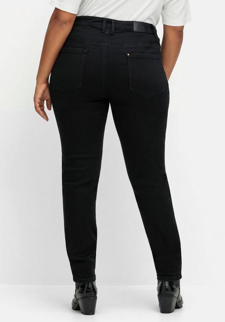 sheego Skinny Stretch-Jeans mit Bodyforming-Effekt - black Denim sheego Kauf eins, bekomm eins gratis