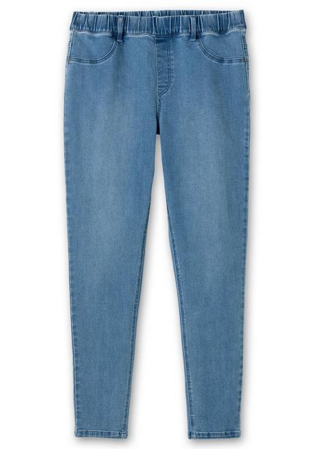 sheego Jeggings in Power-Stretch-Qualität, mit Schlupfbund - blue Denim sheego Super Sparpreis