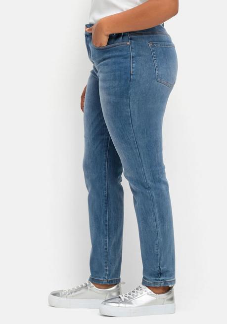 sheego Skinny Stretch-Jeans mit Bodyforming-Effekt - blue Denim sheego Kostenloser Versand international