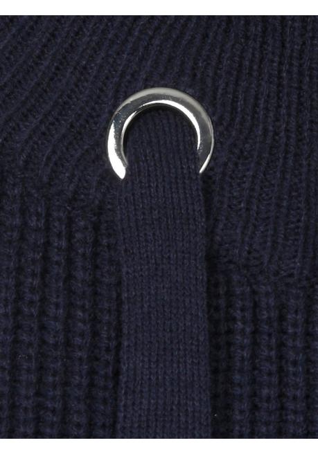 VIA APPIA DUE Strickjacke mit Bindeband am Stehkragen - indigo sheego Sonderangebote