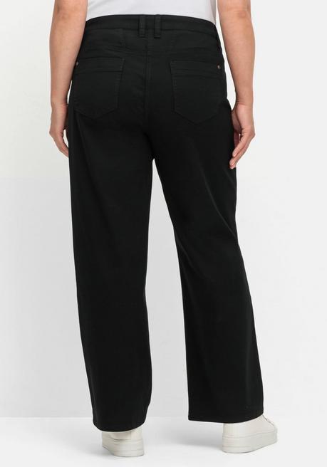 sheego Weite Hose im Curvy-Schnitt ELLA - schwarz sheego Black Friday