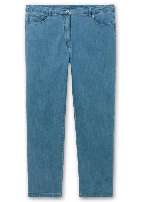 sheego x Collection L. Gerade Jeans in 5-Pocket-Form - light blue Denim sheego Fabrikverkauf