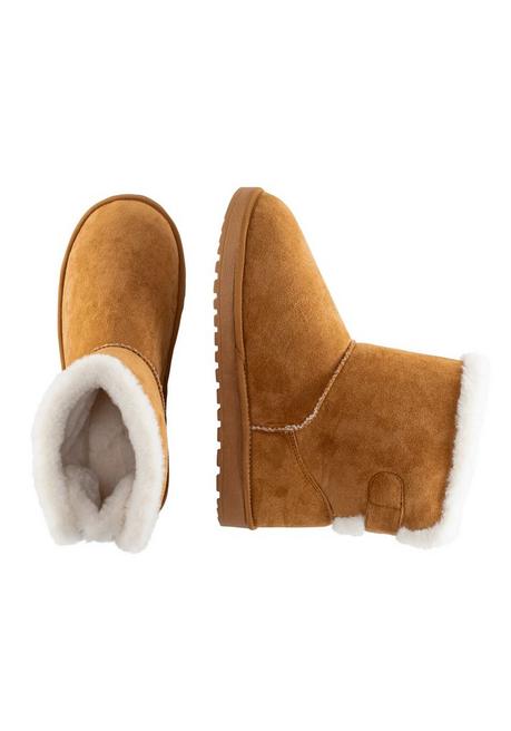 sheego Schlupfboots mit verstellbarem Riegel - camelfarben sheego Blitzangebot