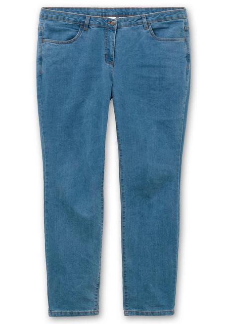 sheego Gerade, innen weich angeraute Thermojeans - blue Denim sheego Räumungsverkauf