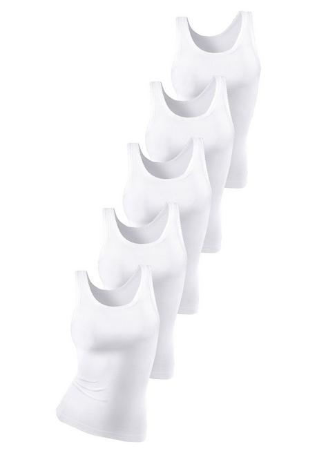 PETITE FLEUR Unterhemden im 5er-Set - weiß sheego Exklusivangebot