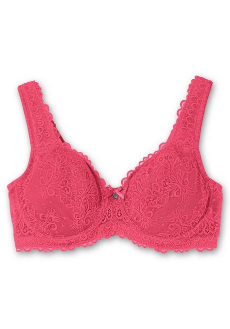 sheego Bügel-BH mit Stickerei-Spitze allover - orchidee sheego Vatertagsangebot