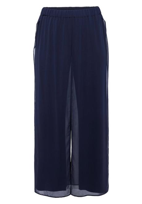 sheego Weite Hose im Lagenlook - marine sheego Im Verkauf