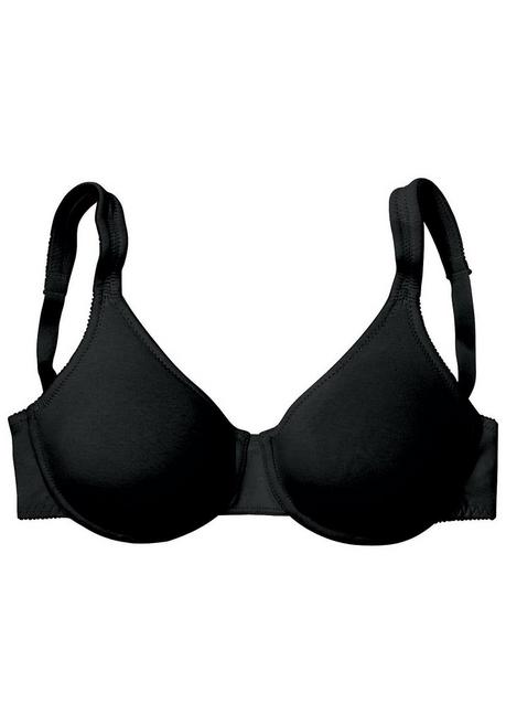 PETITE FLEUR Minimizer-BH - schwarz+weiß sheego Sonderangebot