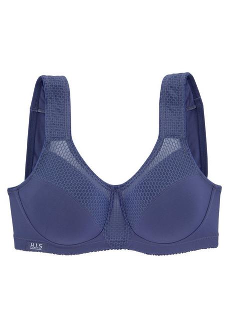 H.I.S EM LBG Sport-BH - blau sheego Cyber Monday