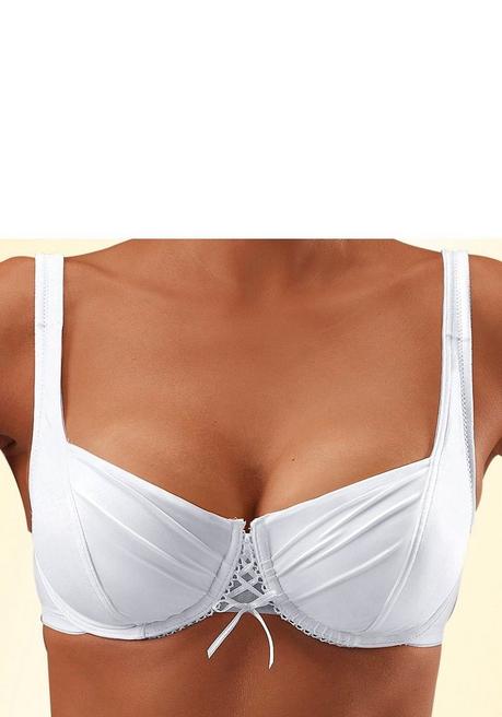 PETITE FLEUR Dekolleté-BH - weiß+schwarz sheego Lagerräumung