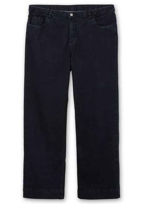 sheego Weite Jeans in Five-Pocket-Form - dark blue Denim sheego Limitierter Zeitrabatt