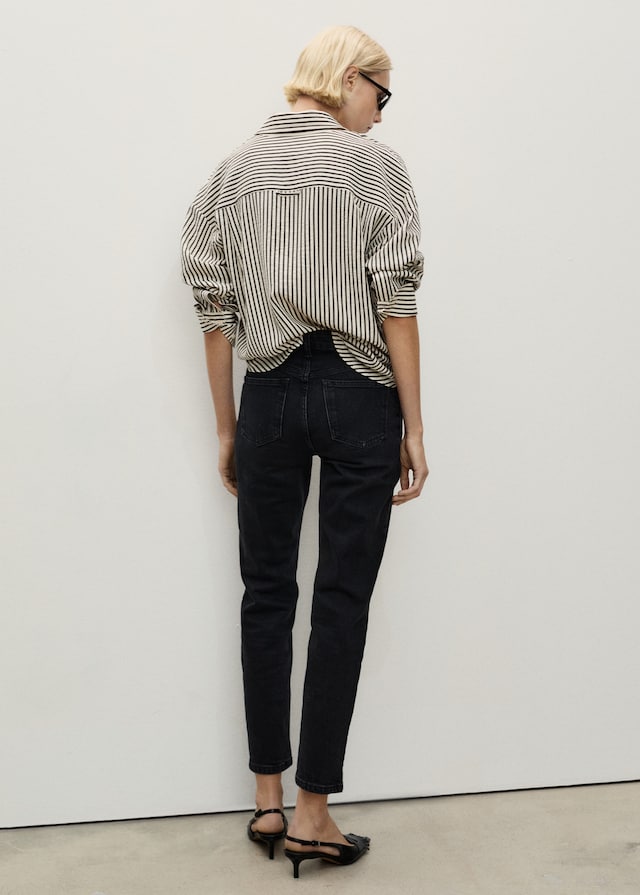Mango Comfort-Jeans mit hohem Bund Newmom Kostenlose Rückgabe