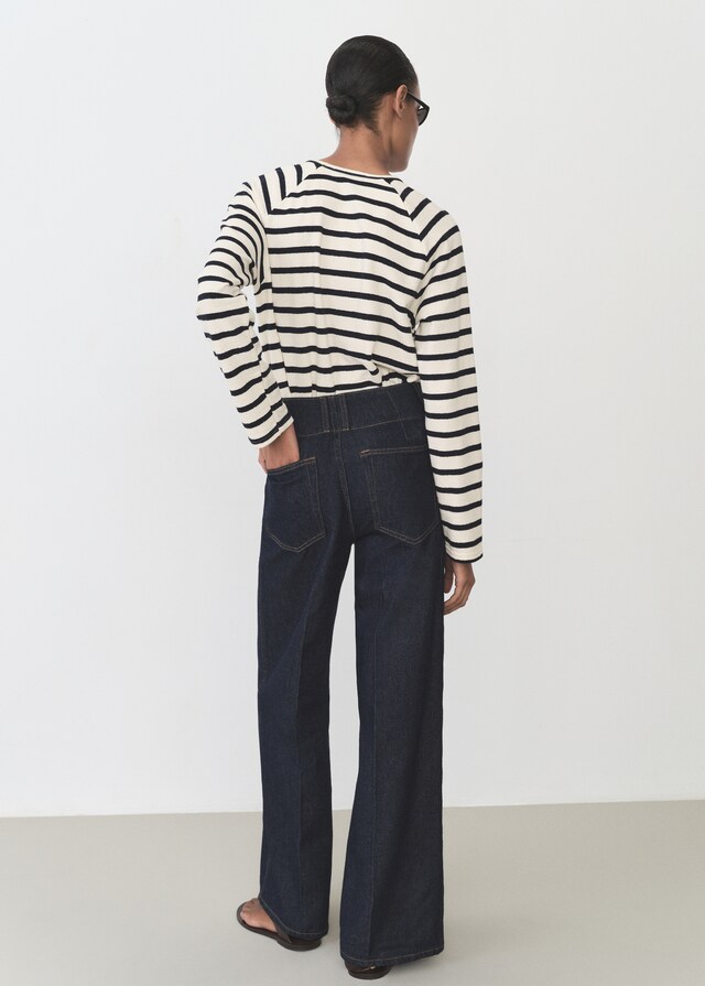 Mango Rundhals-Sweatshirt Super Rabatt