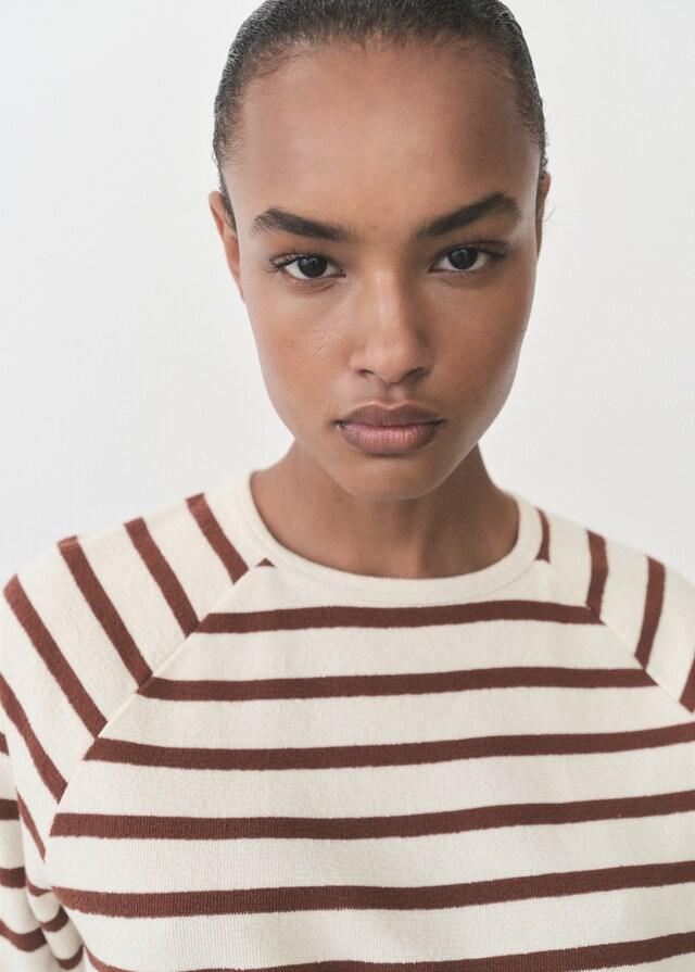 Mango Rundhals-Sweatshirt Riesige Rabatte