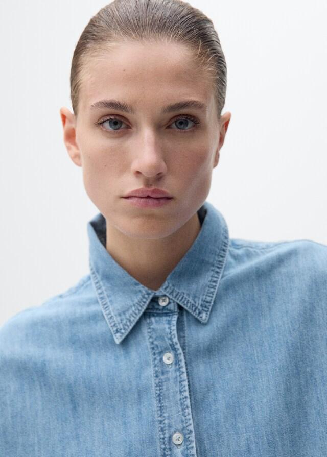Mango Oversize-Denimhemd Rabatte dieses Monats