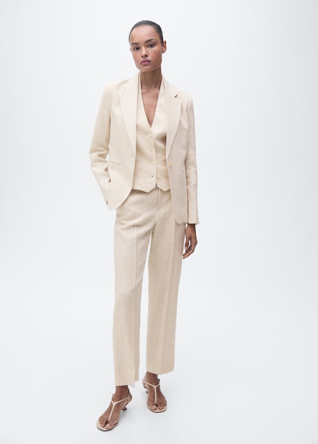 Mango Leinen-Sakko Online