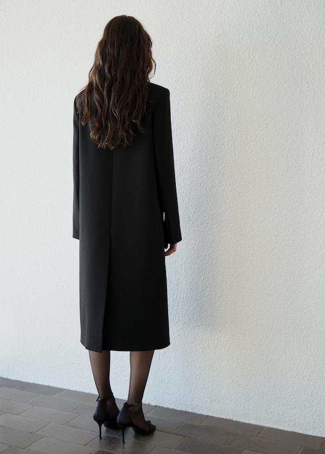 Mango Langer Wollmantel mit Struktur Angebote