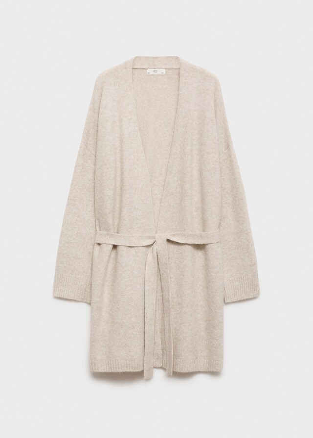 Mango Kurzer Strick-Cardigan Neueste Stile