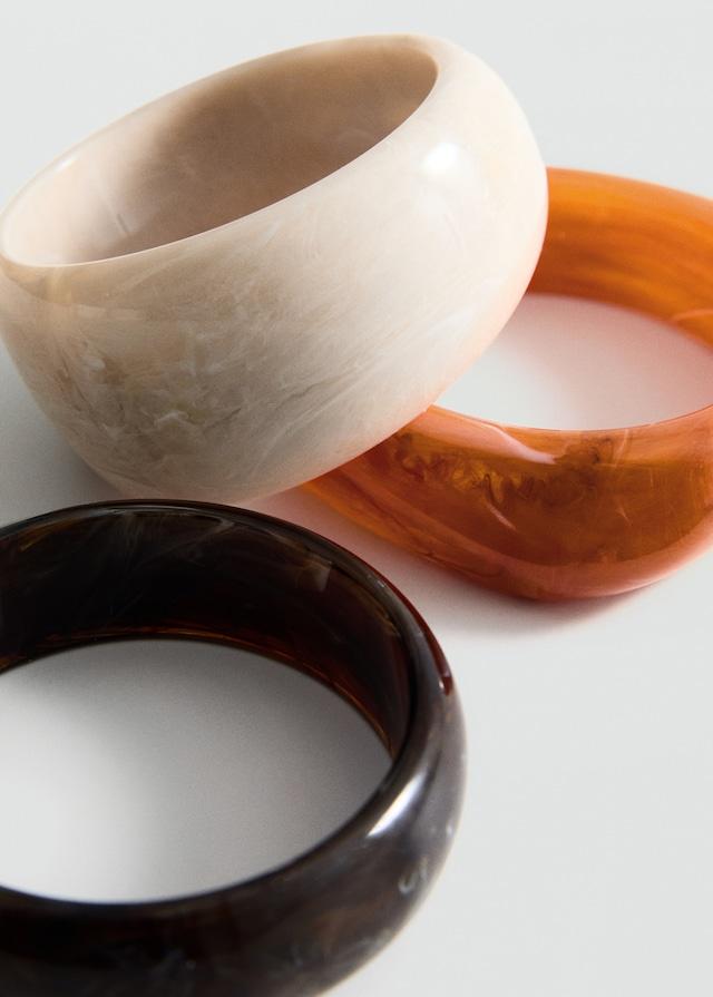Mango 3er-Set mit kombinierten Armbändern 50% Rabatt für begrenzte Zeit