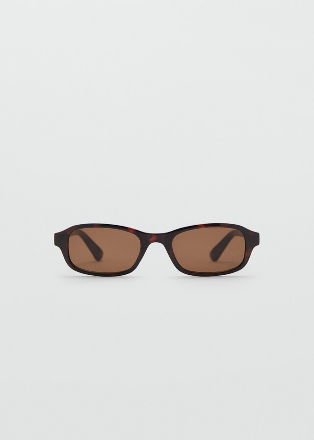 Mango Sonnenbrille mit rechteckigem Brillengestell Zeitlich begrenztes Angebot