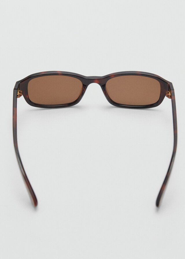 Mango Sonnenbrille mit rechteckigem Brillengestell Zeitlich begrenztes Angebot