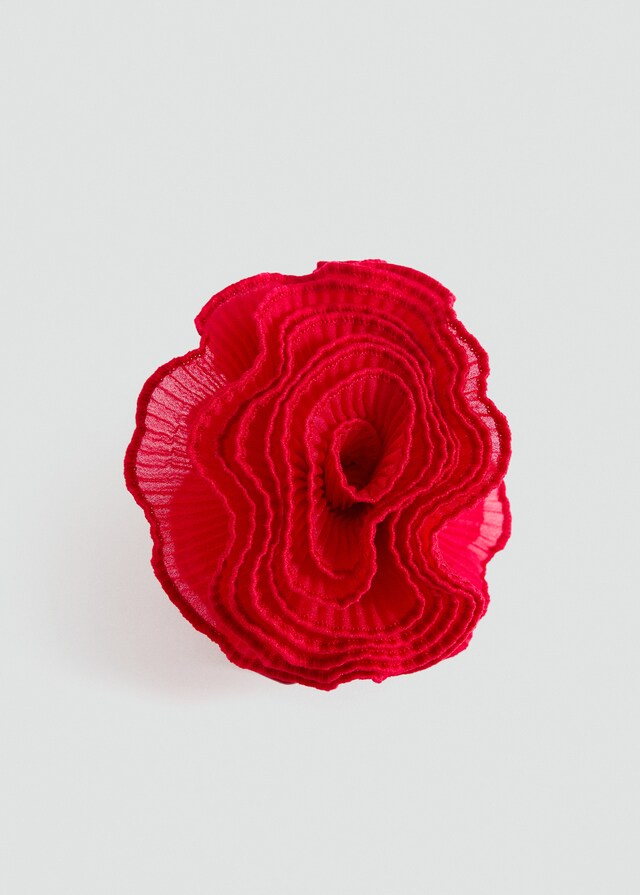 Mango Haarspange Blume Textur Blitzangebot