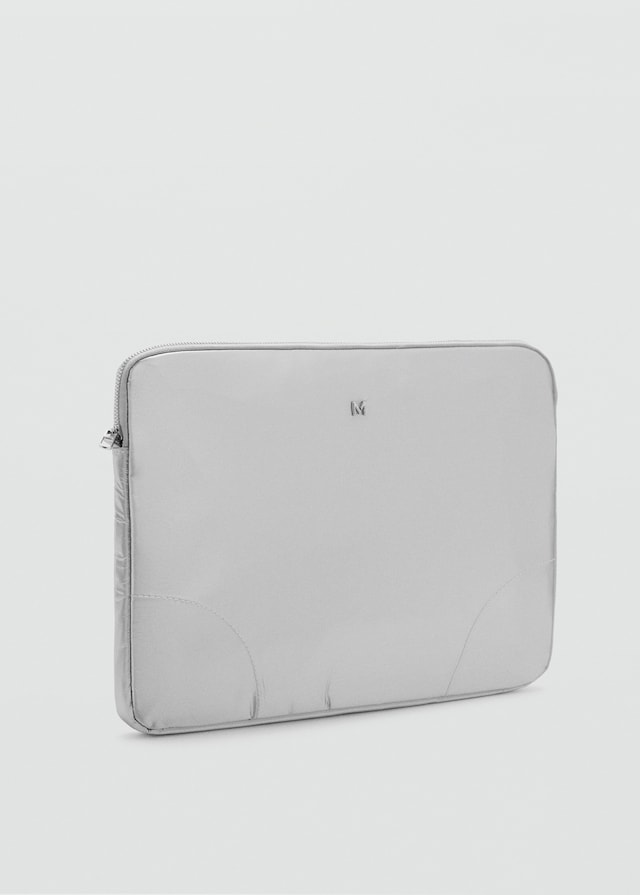 Mango Laptop-Hülle aus Nylon Räumungsverkauf