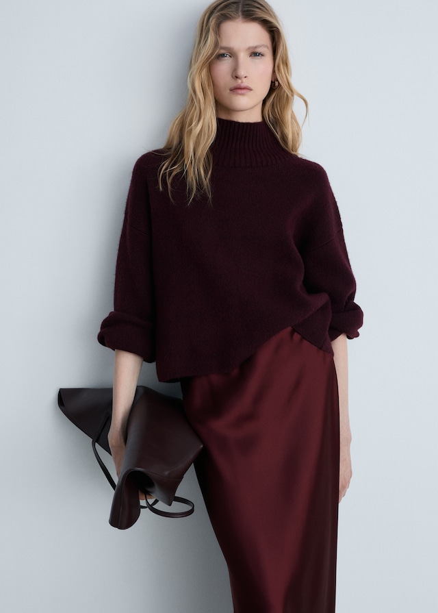 Mango Midirock mit Satin-Effekt Meist gekauft