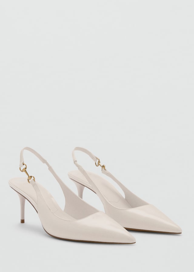 Mango Pumps mit Gliederdetail Begrenzte Freigabe