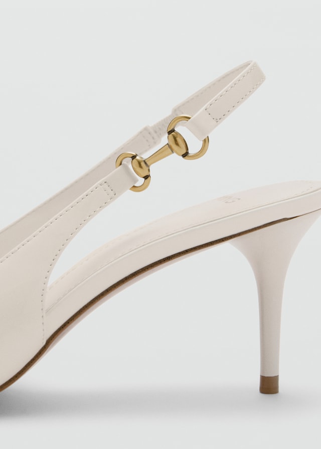 Mango Pumps mit Gliederdetail Begrenzte Freigabe