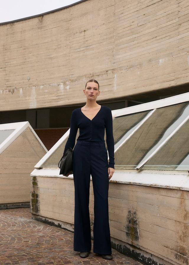 Mango Jumpsuit mit Kontrastoberteil Letzte 2 Tage