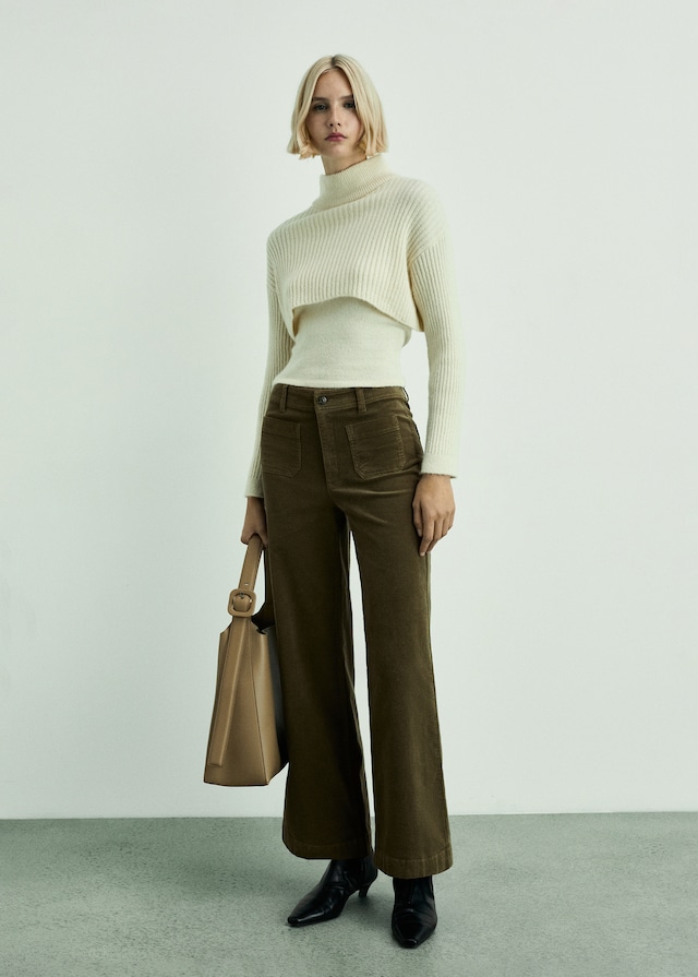 Mango Culotte-Cordhose Catherin Nur für heute