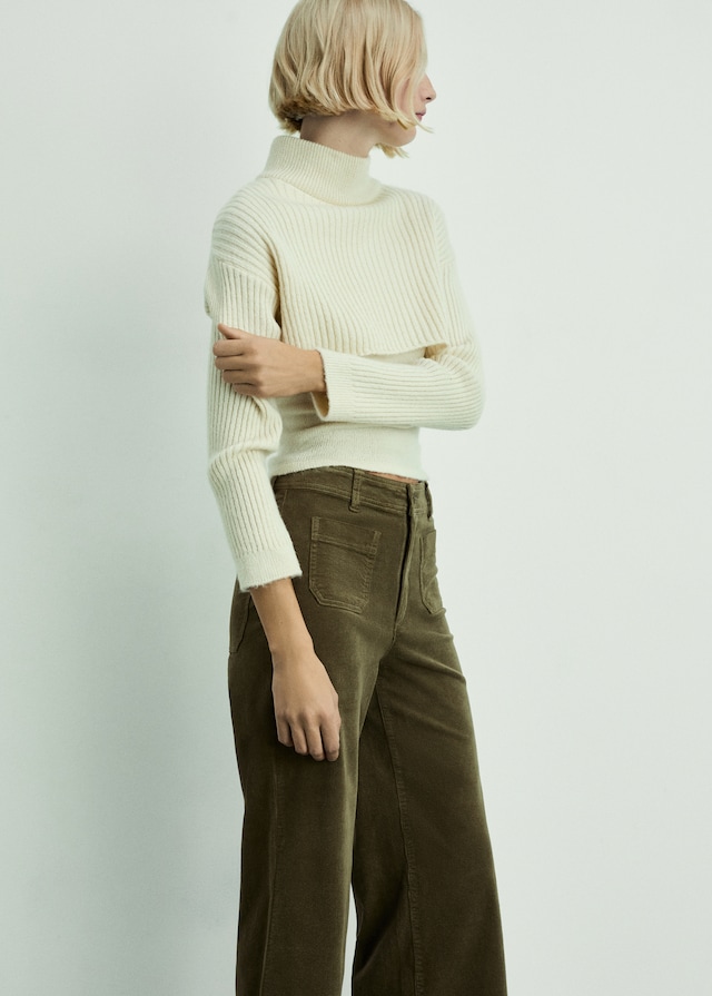Mango Culotte-Cordhose Catherin Nur für heute