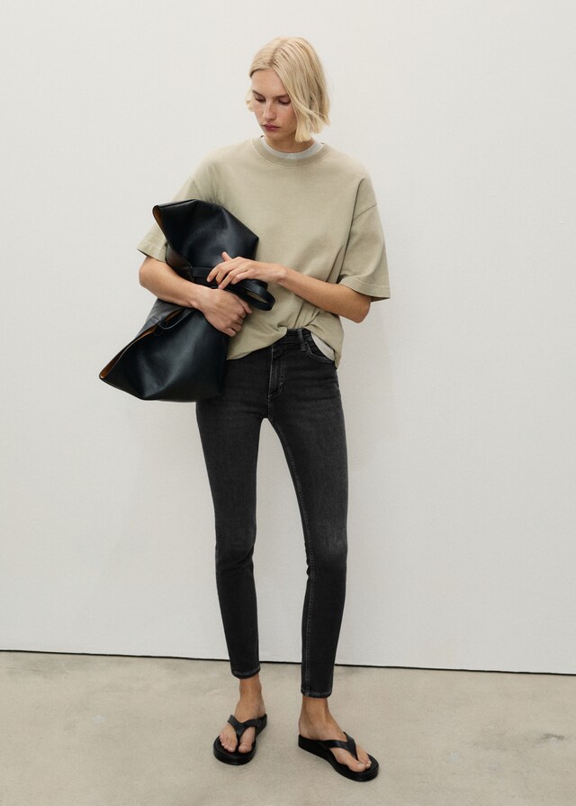 Mango Skinny-Jeans mit mit mittlerer Bundhöhe Sonderangebot der Fabrik